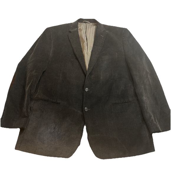 CHAPS Men's Corduroy Vintage Inspired Sport Coat Elbow Patches Jacket 48L - Picture 1 of 9